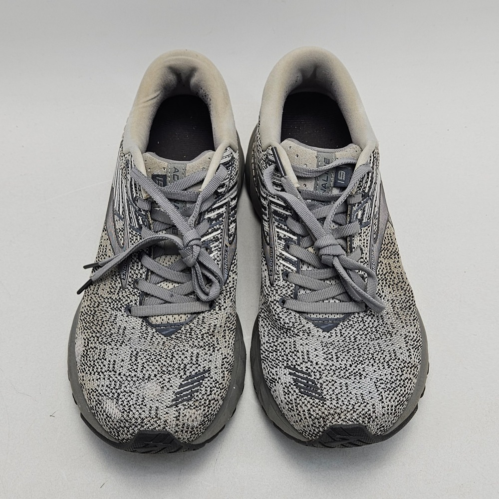 Brooks Adrenaline GTS 19 Mens Running Shoes Grey Black 1102941D126 Size 8.5 - Picture 2 of 13